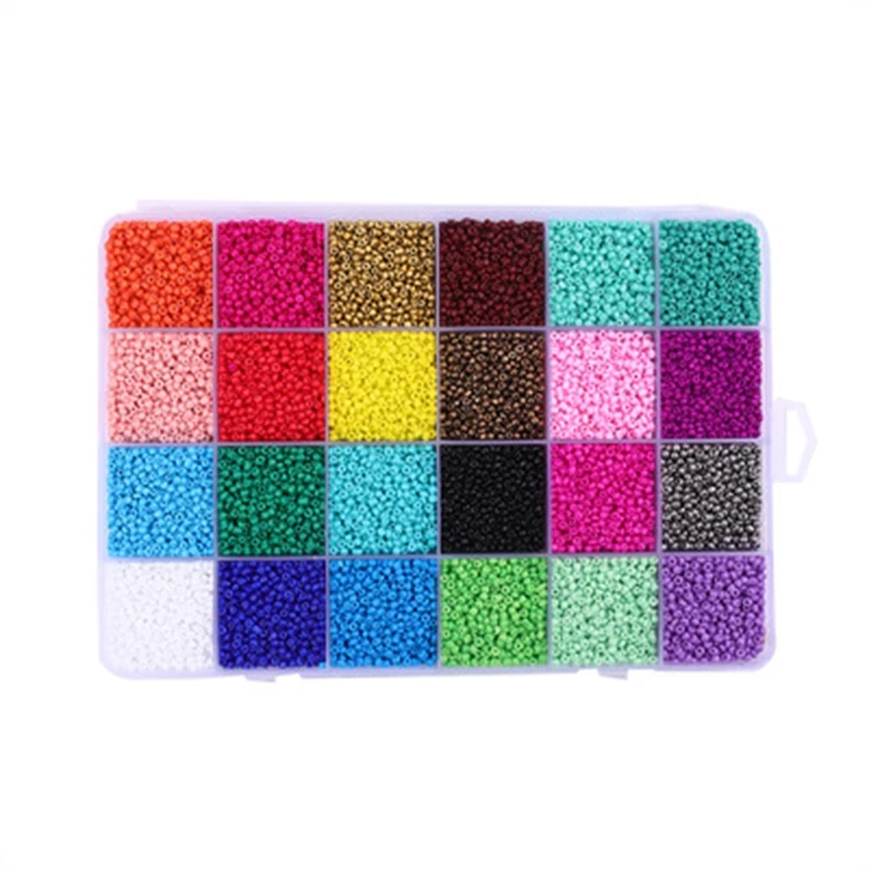 

Beads Glass Seed Beads Glass Seed Beads Small Craft Beads Necklace Handmade Jewelry DIY Bracelet