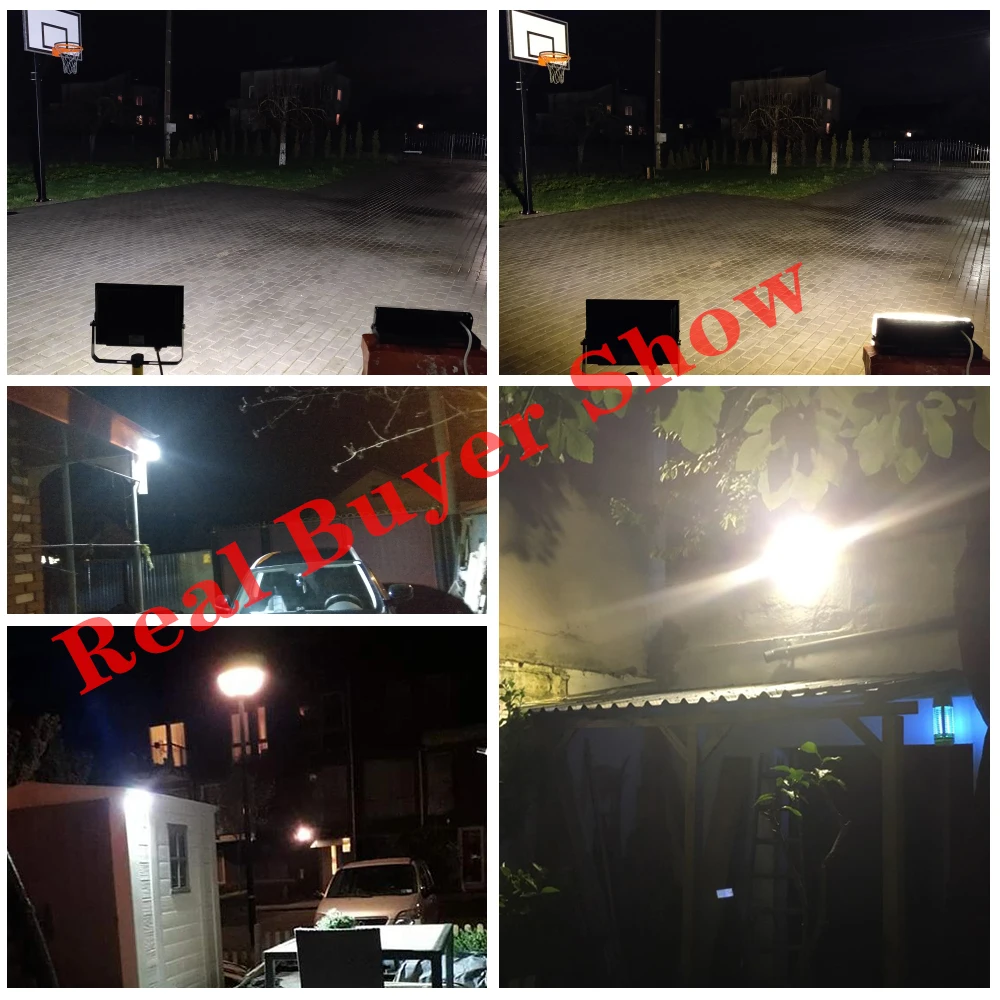 

Motion Sensor Spotlight 220V 240V LED Floodlight Ourdoor Lights Lighting 10W 30W 50W 100W IP65 Reflector LED Flood Light Garden