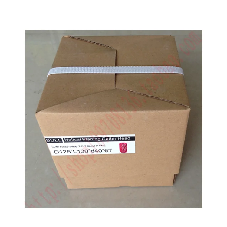 安い 木工廃棄スパイラルカッターヘッド、取り外し可能なアルミフラットナイフ、 4 両面かんな