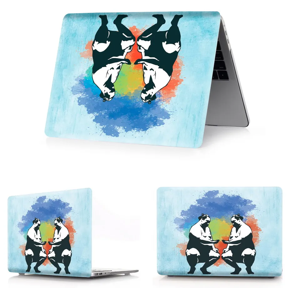 Sumo chou xiang Чехол для ноутбука MacBook Air 11 13 дюймов A1466 A1932 Pro 12 13 15 retina A1502 A1706 A1708 A1989 сумо чехол - Цвет: Sumo chou xiang