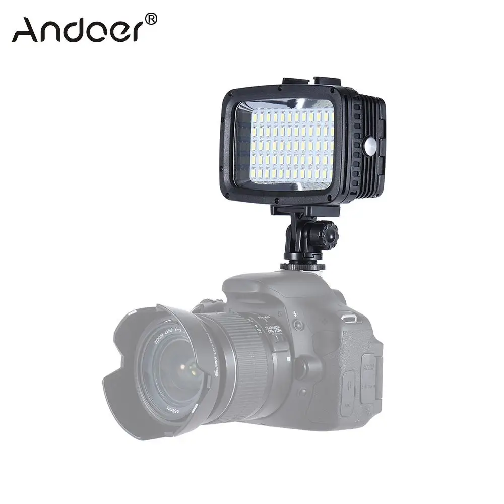 

Andoer 5500K заполняющая Светодиодная лампа w/ 2pcs батарея монтажное основание 3 фильтра для GoPro Hero Action Cam для Canon Nikon Sony DSLR