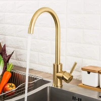 bar kitchen sink faucet brushed gold lead free single handle bathroom faucet prep kitchen faucet