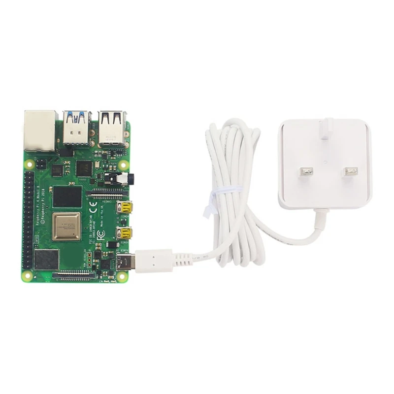 

P82F Raspberry Pi 4th тип-с Мощность usb-хаб сплиттер Портативный Micro USB быстрое зарядное устройство кабель данных USB концентратор с ножными креплениям...