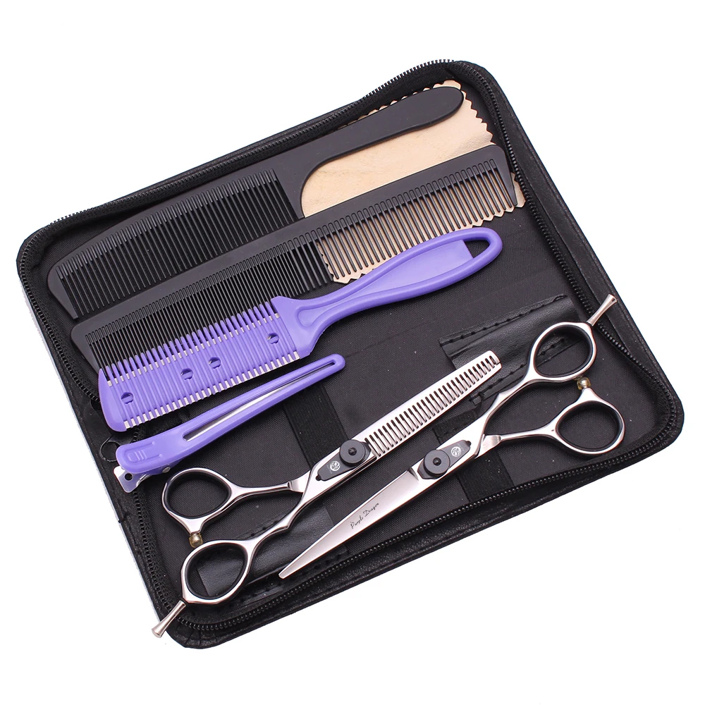 Ножницы для стрижки волос 5 дюйма 6 дюймов набор ножниц с изображением