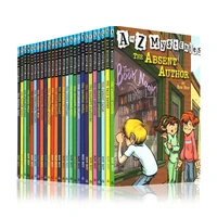 26 books a to z mysteries develop kid reading habit childrens literature extracurricular book of detective novels evening read