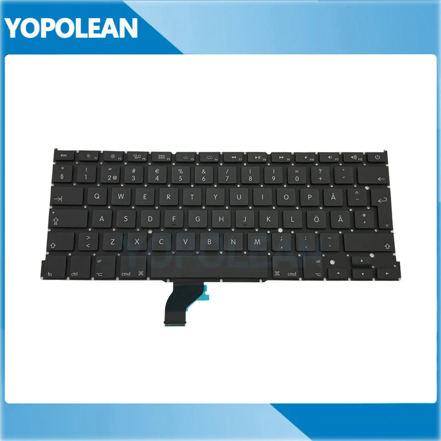 5 шт./лот новая шведская клавиатура для Macbook Pro Retina 13 &quotA1502 2013 2014 2015|Клавиатуры
