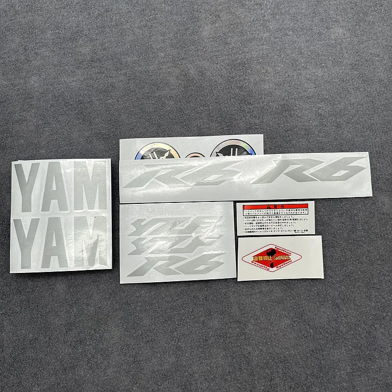 Виниловые наклейки с гравировкой на боковой стороне мотоцикла для бака газом Yamaha