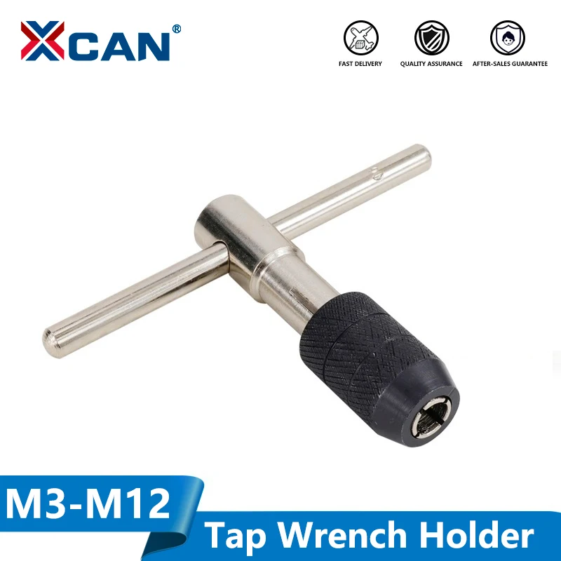 Регулируемый Т-образный гаечный ключ XCAN M3-M6(1/8-1/4) M5-M8(3/16-5/16) M6-M12(1/4-7/16) 1 шт. держатель