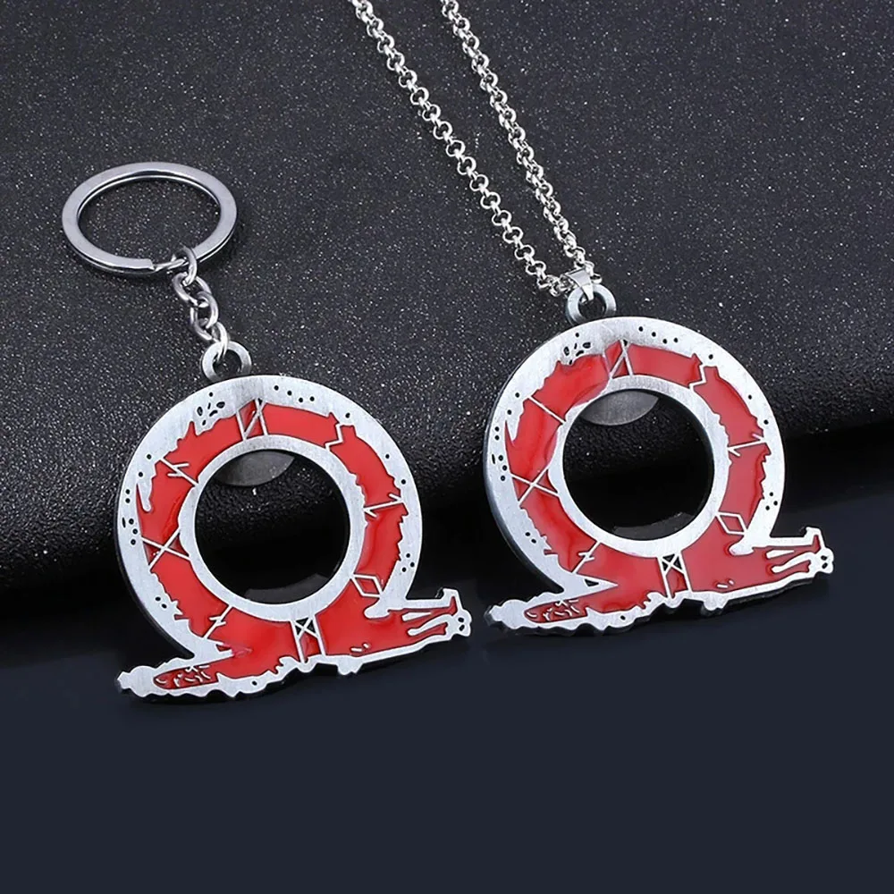 Брелок для ключей из игры Бог войны брелки Левиафан держатель Kratos Guardian подвеска