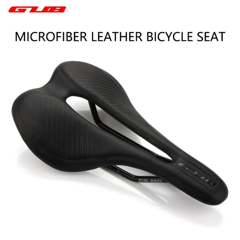 

GUB Bicycle Seat Road Mountain Bike Carbon Fiber Bow Oval Track Shock Absorbing Hollow Breathable Cycling Seat