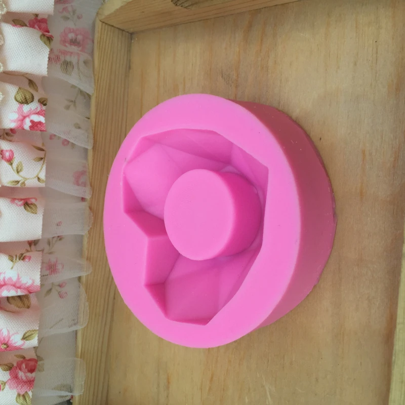 3D геометрическое сердце силиконовая форма формы для свечи DIY Арома гипсовый Декор Инструменты для выпечки торта искусство мыло ручной работы изготовление пресс-форм