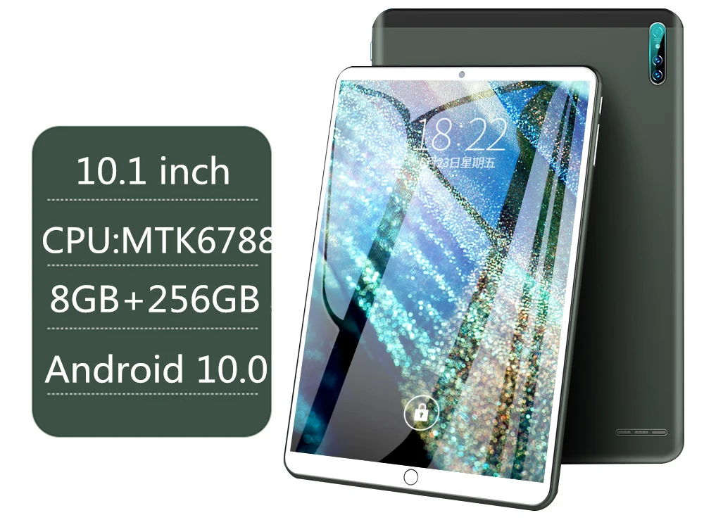 MatePad-Tableta Pro versi&oacute;n Global, Tablet de 10,1 pulgadas, 8GB de RAM, 256GB de ROM, red 4G, Android, 10 n&uacute;cleos, tablet PC, tel&eacute;fono-2