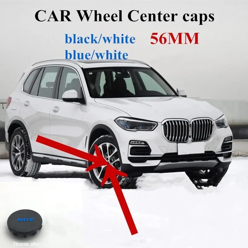 Эмблема для E36 E46 E49 G30 G31 G38 G11 G12 F48 F49 4 шт. 56 мм 68 АБС сине белые Центральная втулка
