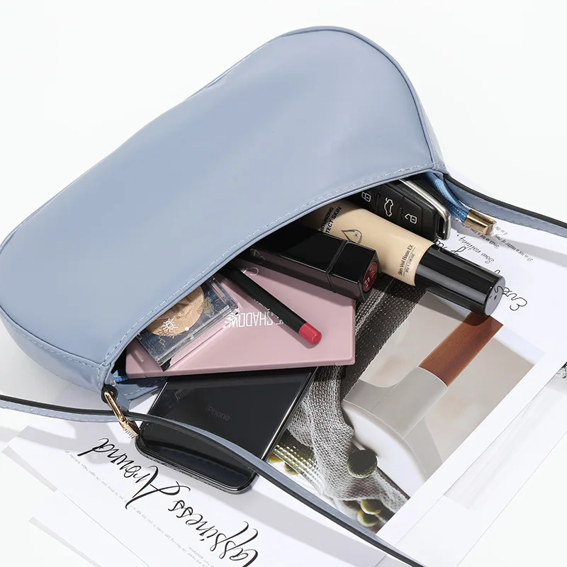 

New Fashion Soild Color Shoulder Messenger Bags for Women Ladies Vintage Handbags Casual Solid Shoulder Bags New Crossbody Bag