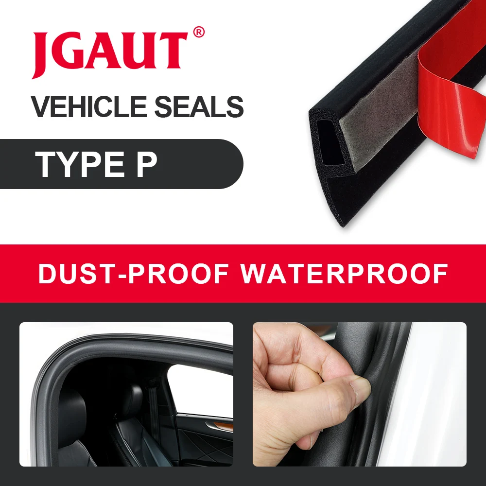 Подлинная клейкая P Тип Резиновая прокладка для автомобиля звукоизоляция