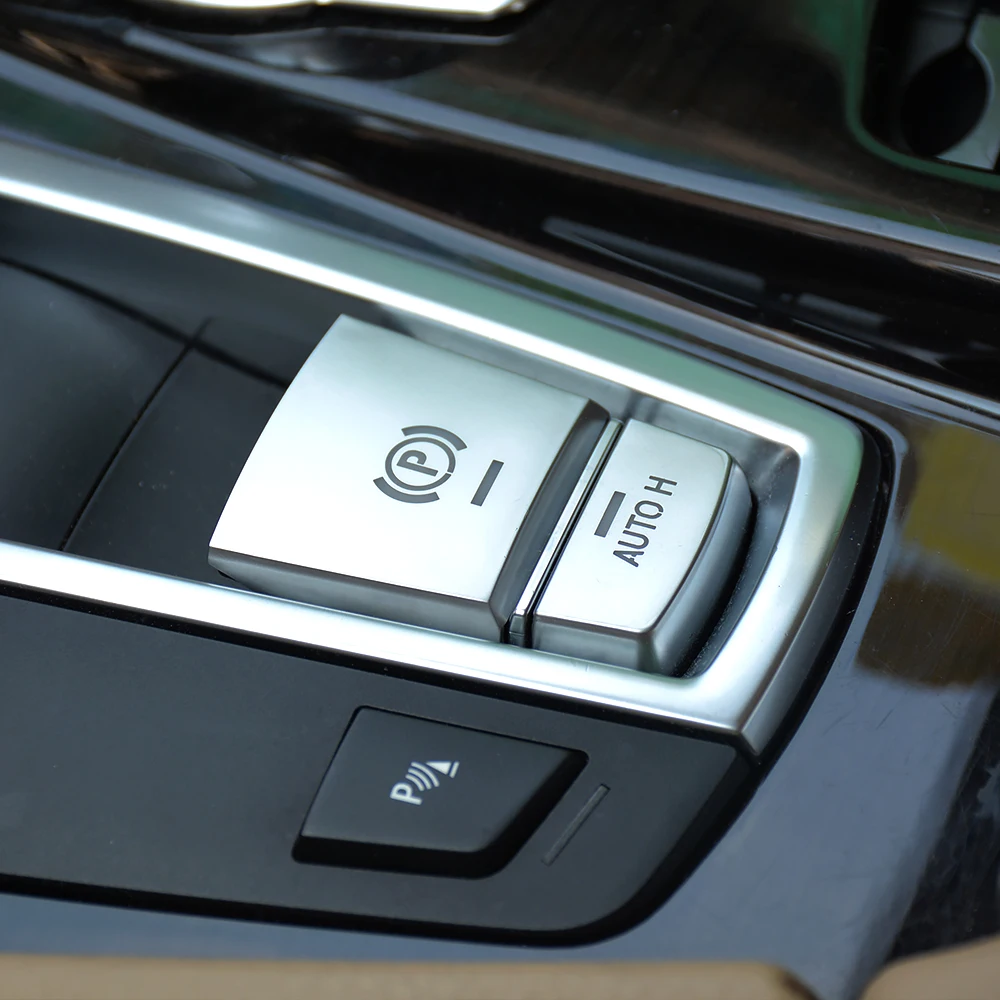 Наклейка на выключатель стояночного тормоза для bmw f01 f07 f10 f11 X3 f25 f26 X4 f15 X5 f16 X6 ABS