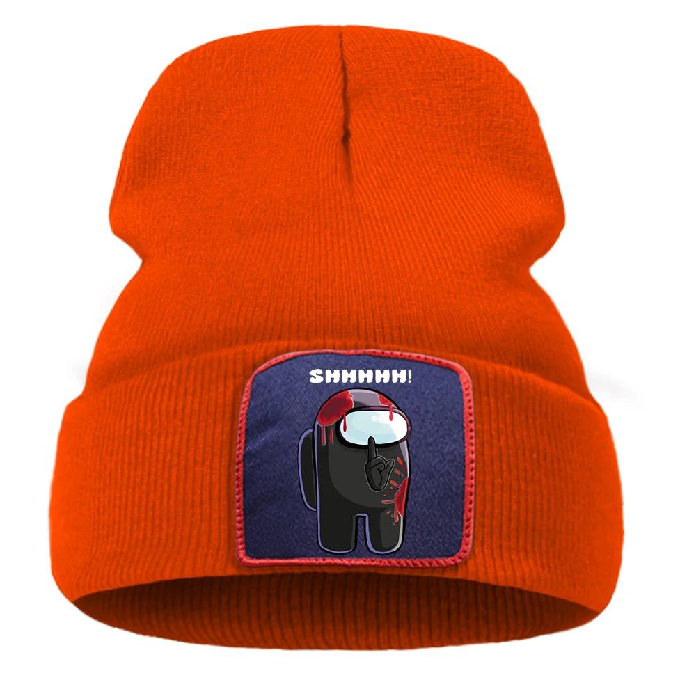 Уличные шапки унисекс гибкая зимняя вязаная шапка толстая 2020 черная Шапка-бини с