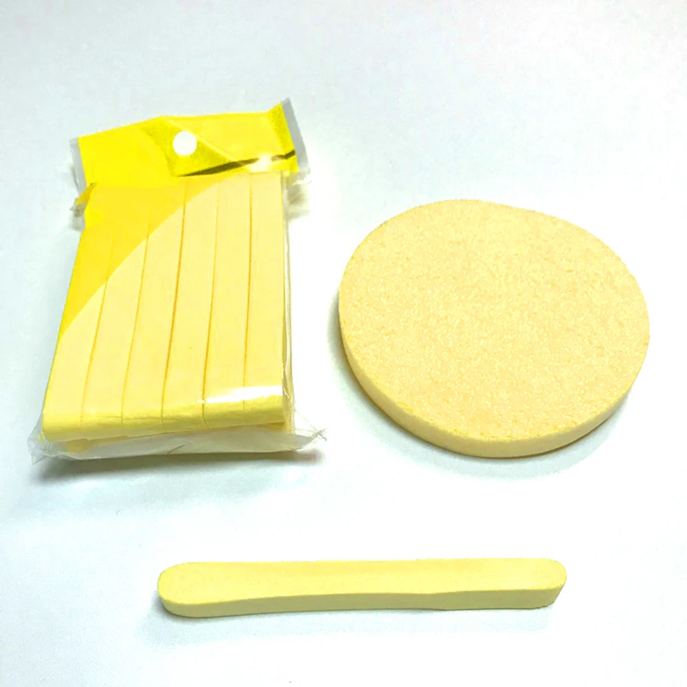 Косметическая губка для очищения лица 12 шт./пакет сжатая коврик удаления макияжа