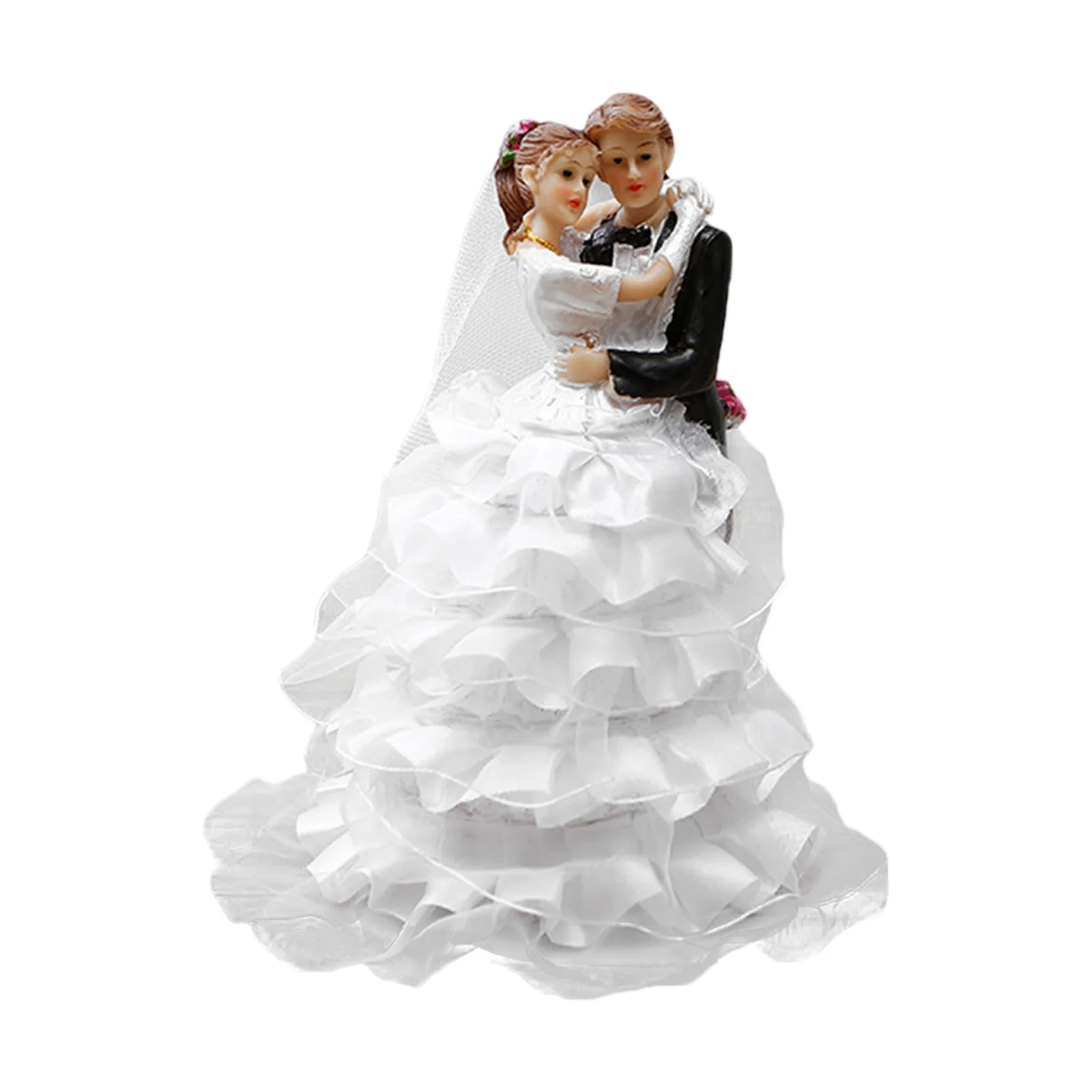 

Popular Character Decoration For Valentine's Day Cake Decoration Couple Small Doll Wedding Resin Characters