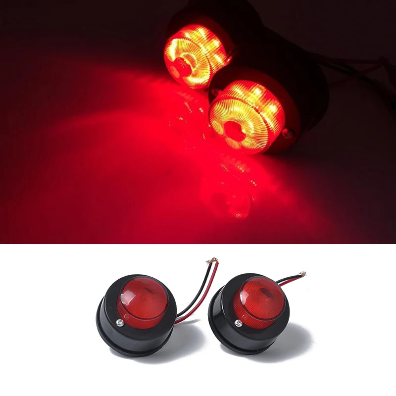 1 пара Автомобильные светодиодные фонари 7 светодиодный одов 24 В|Сигнальная