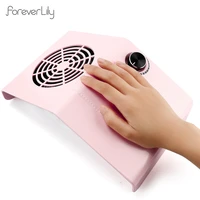 80w powerful nail dust collector adjustable nail dust suction fan vacuum cleaner manicure machine nail art salon tool