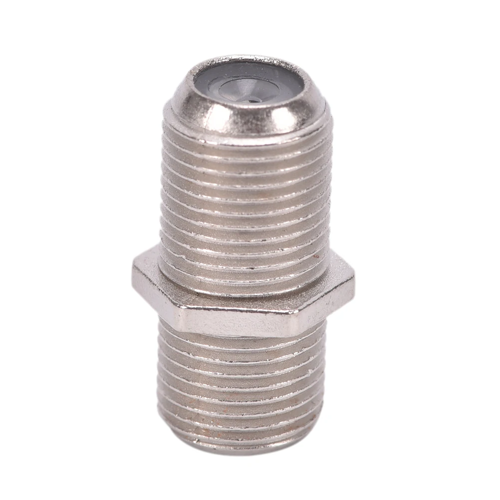 

10pcs F Type Coupler Adapter Connector Female F/F Jack RG6 Coax Coaxial Cable Used In Video