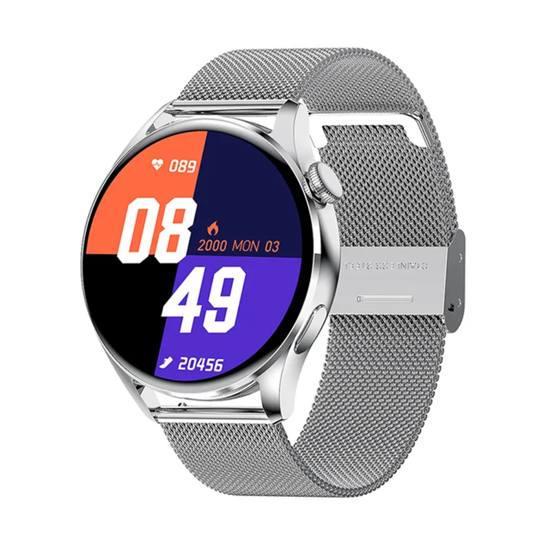 Смарт-часы Wear 3 Pro мужские водонепроницаемые с поддержкой Bluetooth и Пульсометром |