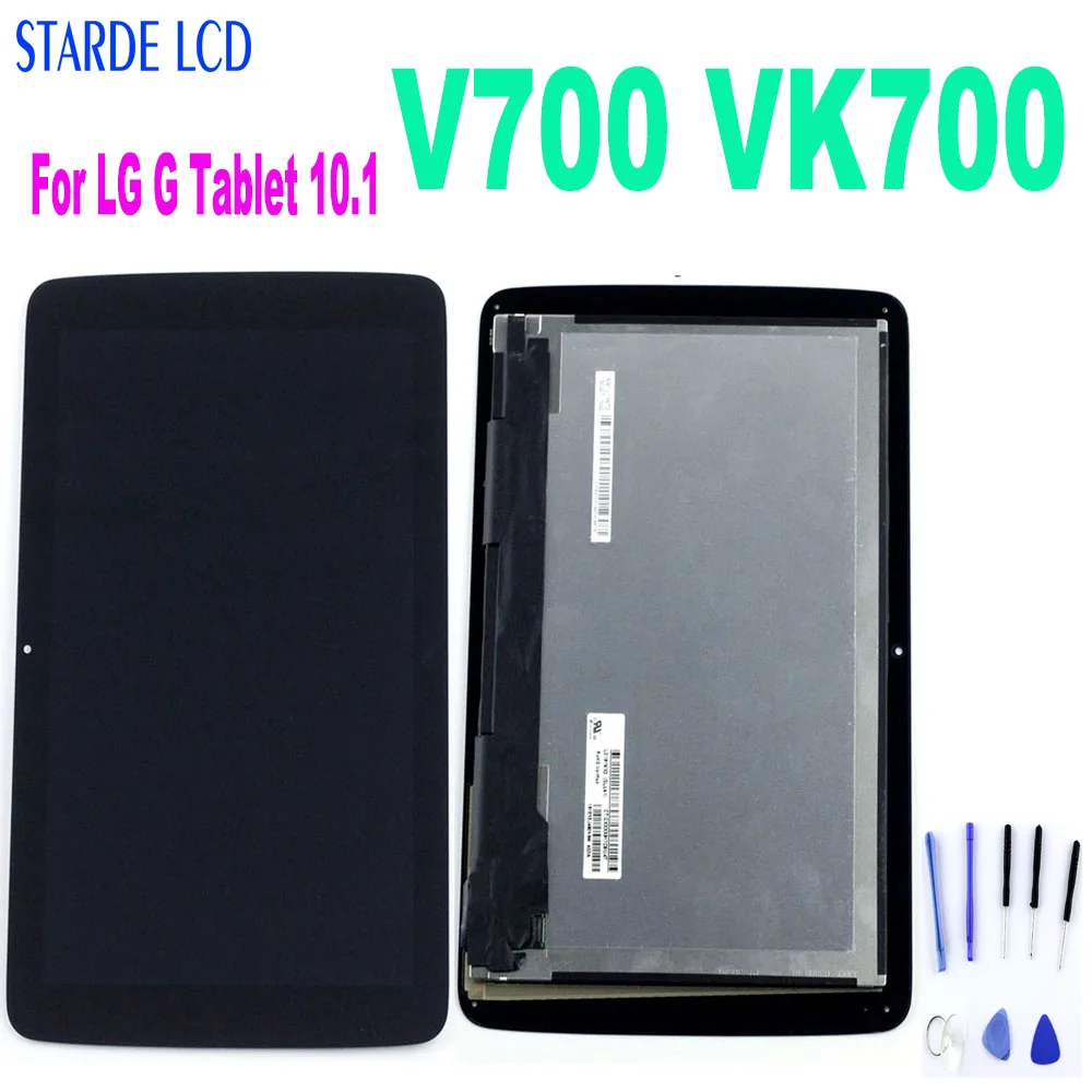 AAA+ For LG G Tablet 10.1 V700 VK700 Wifi Version LCD Display LD101WX2 Touch Screen Digitizer Assembly with Frame | Компьютеры и офис