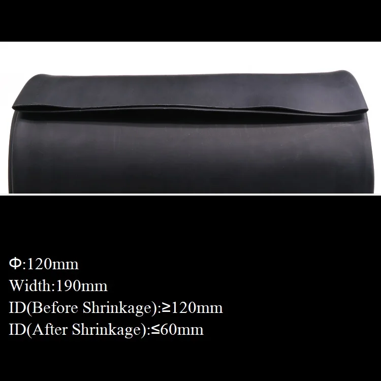 Термоусадочная трубка Полиолефиновая термоусадочная для проводов 2:1 диаметр 120