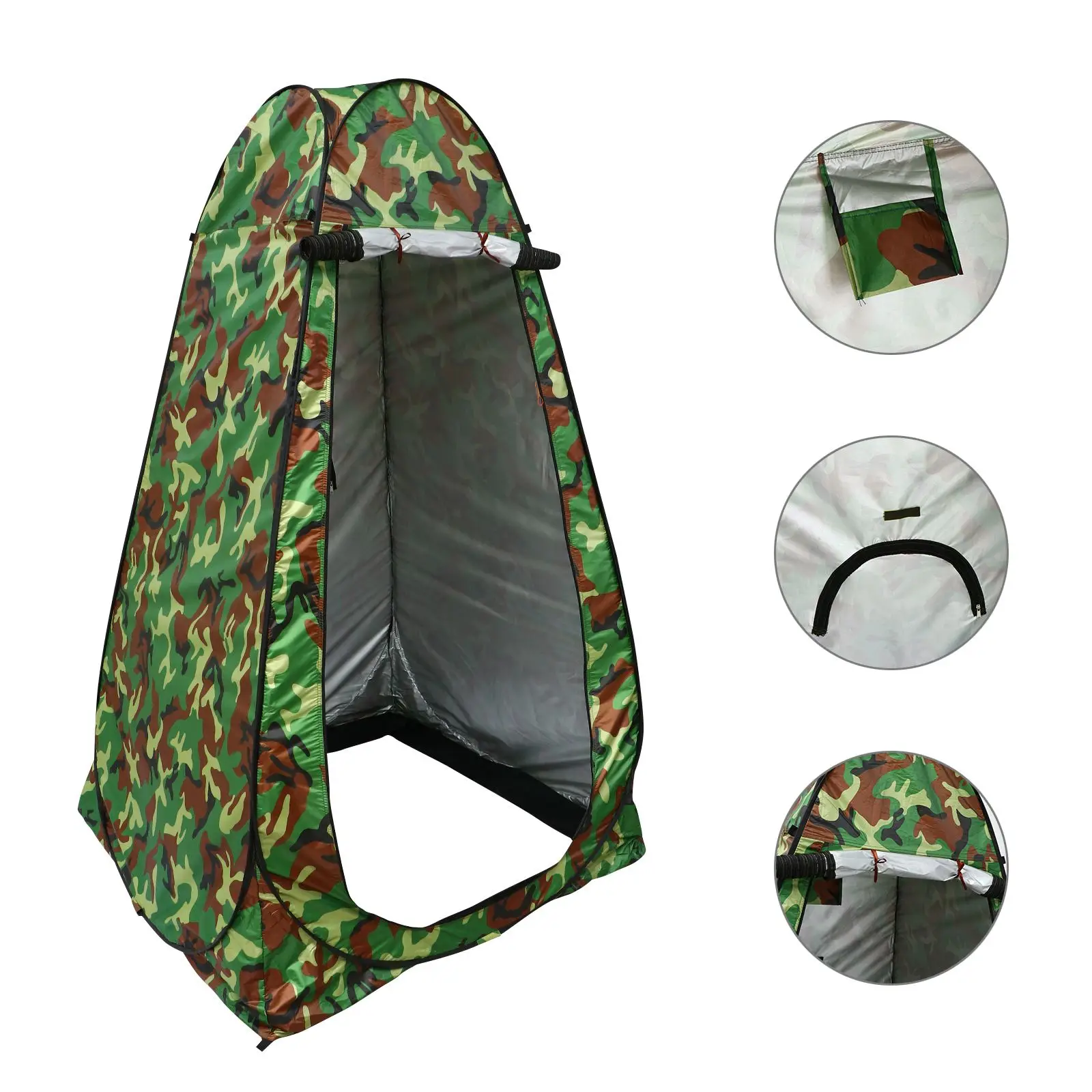 

1pc Durable Automatic Portable Mini Dress Tent Tent for Outdoor Swiming Travel