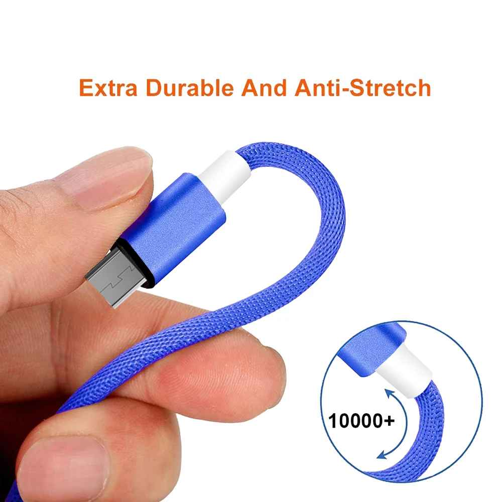 Madevil micro usb кабель синхронизации данных 2A быстрой зарядки для мобильного телефона