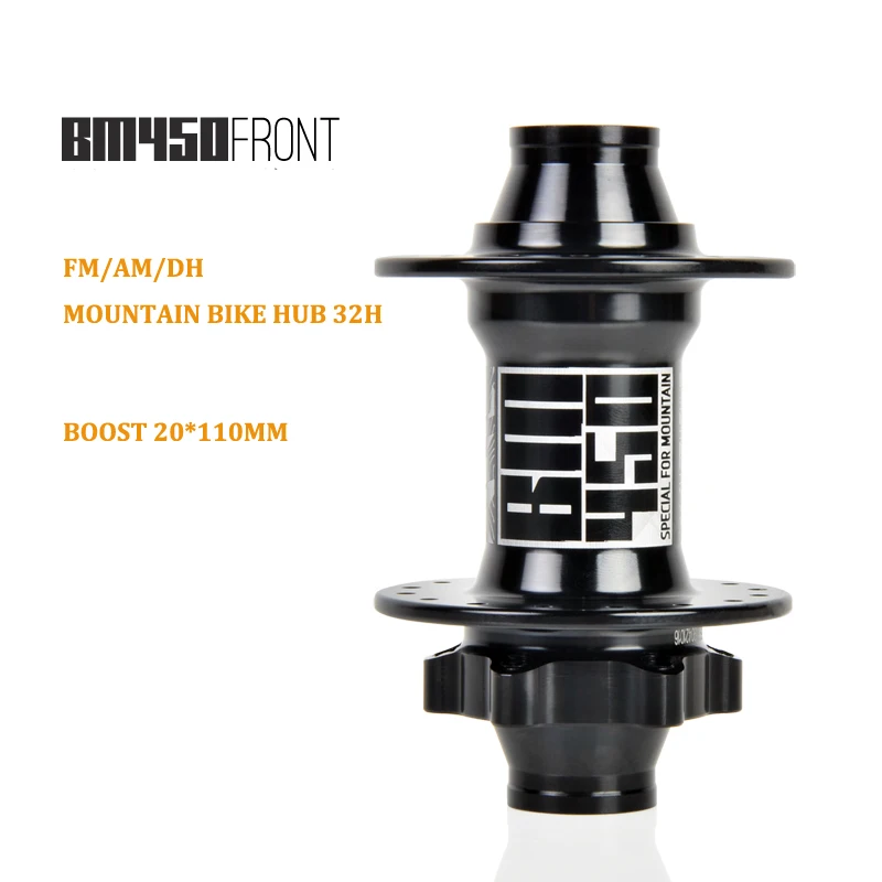Передняя велосипедная втулка KOOZER BM450 ступица для горного велосипеда FR/AM/DH 110*20 мм 32