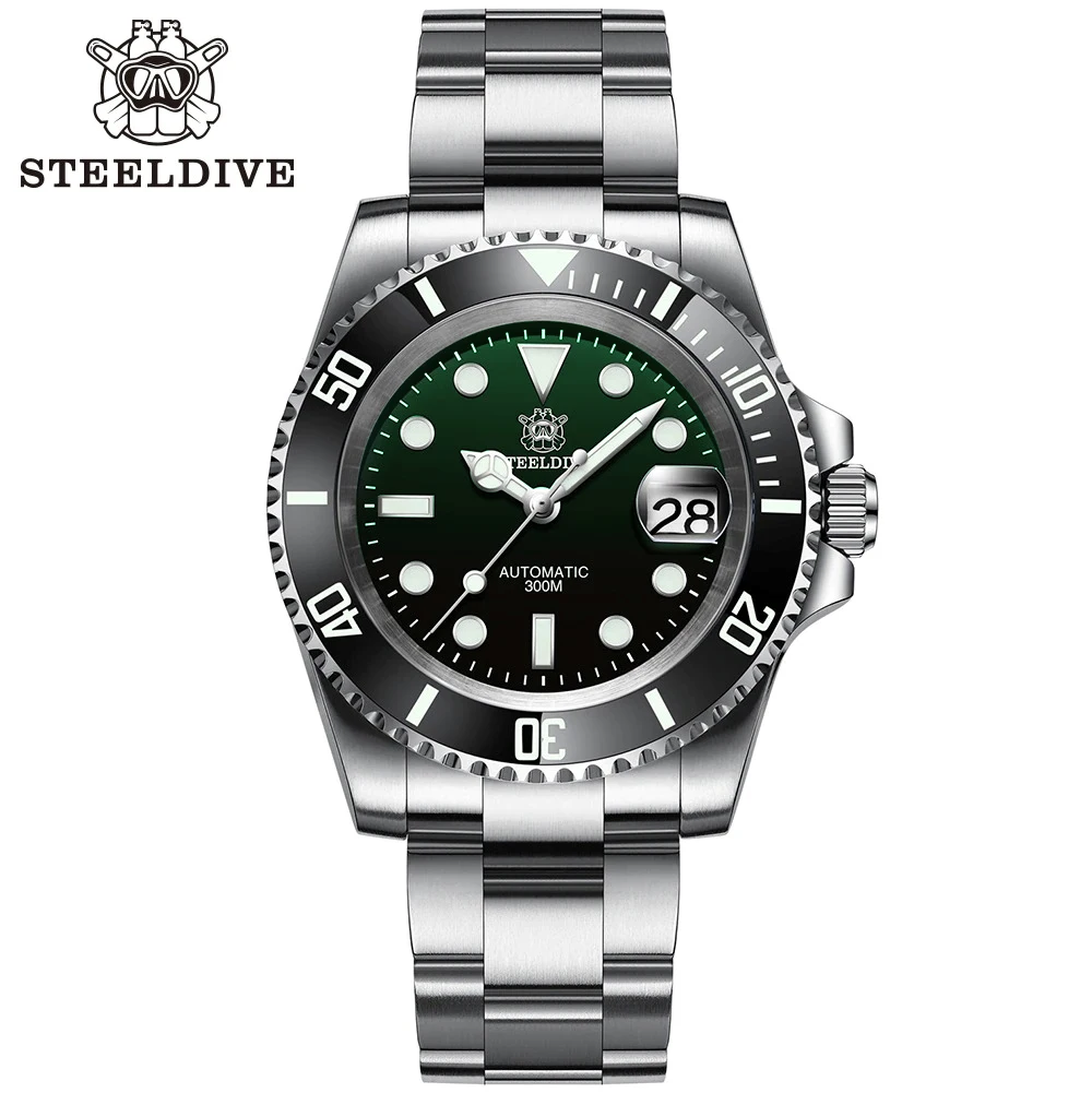 Часы мужские механические из нержавеющей стали 316L BGW9 Lume 1953 м | Наручные часы