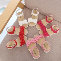 1 2 3 4 5 6 7 years old summer toddler baby girls bow knot sandals for little girls infant soft bottom beach sandals new shoe