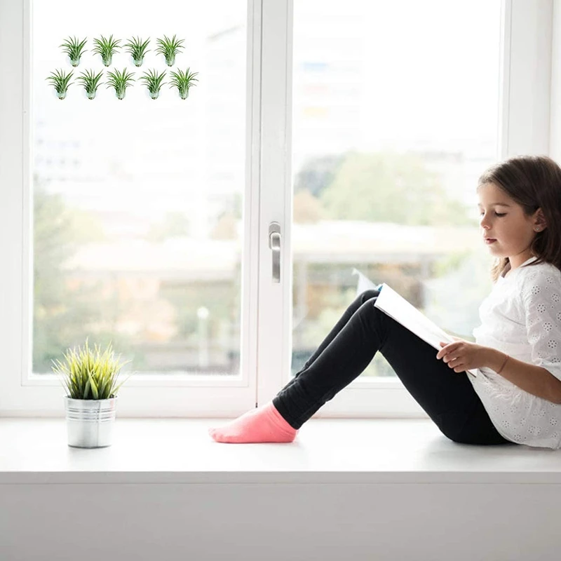 20 шт. подвесной держатель для растений Tillandsia вешалка с присоской подвешивания