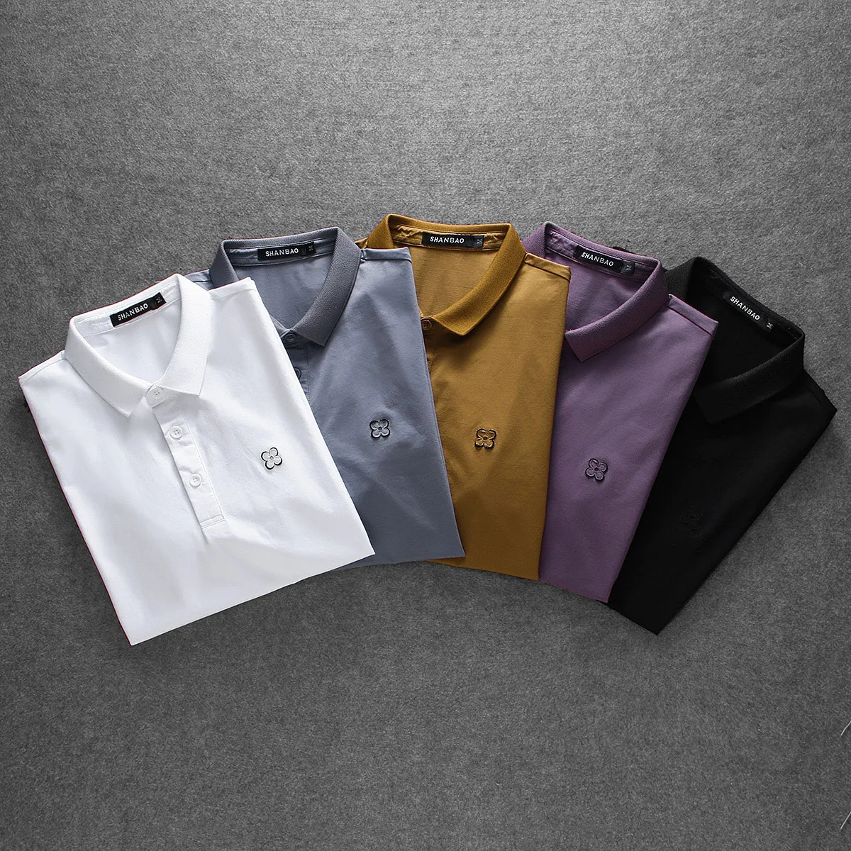 

High Quality Summer Brand Tops & Tees Mens Polos Shirts Short Sleeve Casual Male Fashion Tee Shirts Homme E166