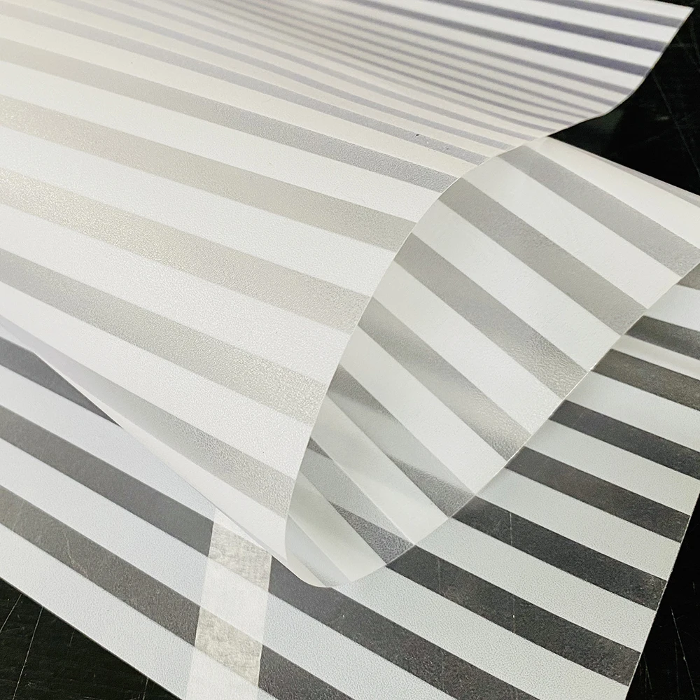

Self Adhesive Privacy Louver Window Film Vinyl Anti Uv Light Blocking Window Stickers Opaque Window Tint Clings for Bathroom