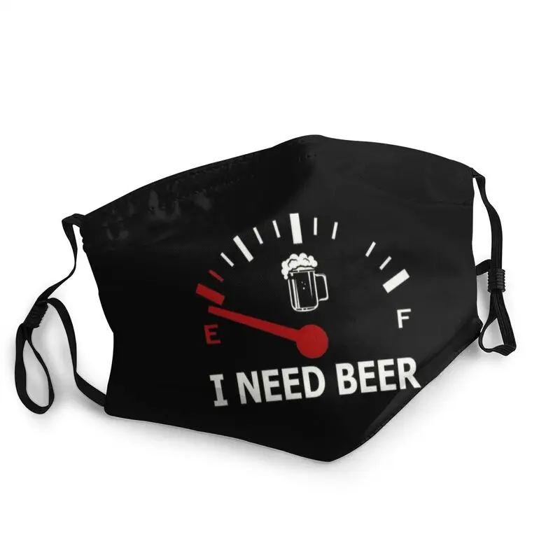 

Пылезащитная Регулируемая Маска для лица с надписью «I Need Beer»