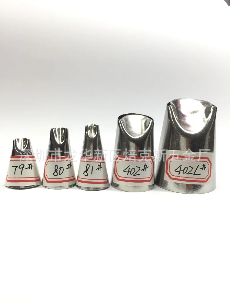 Нержавеющая сталь 6 зуб розовое носик для украшения вишня в цвету 2F 2D 1 м три