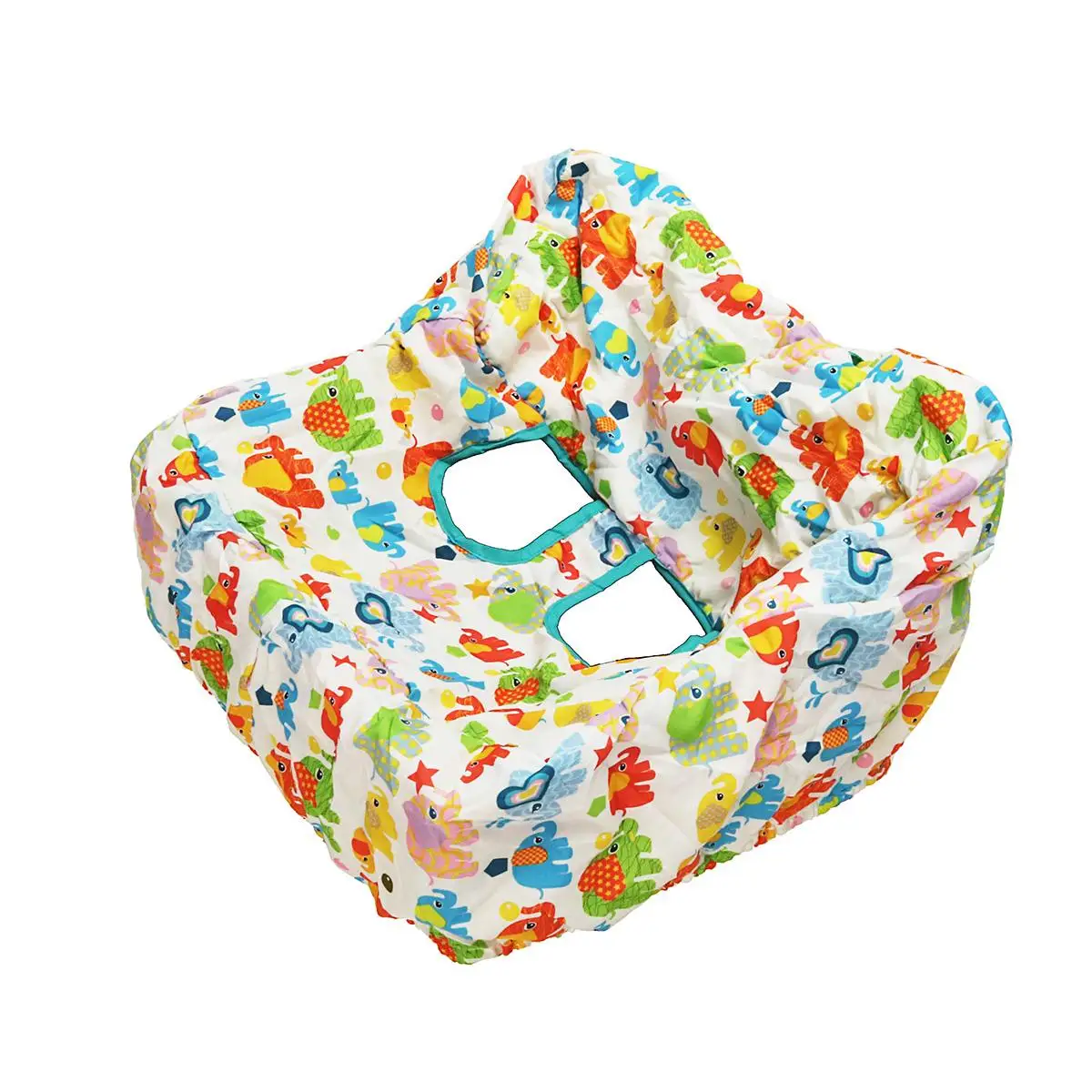 

Baby Trolley Shopping Cart Cover Children Trolley High Chair Car Foldable Padded Seat Protection Cover Pad with Safety Belt