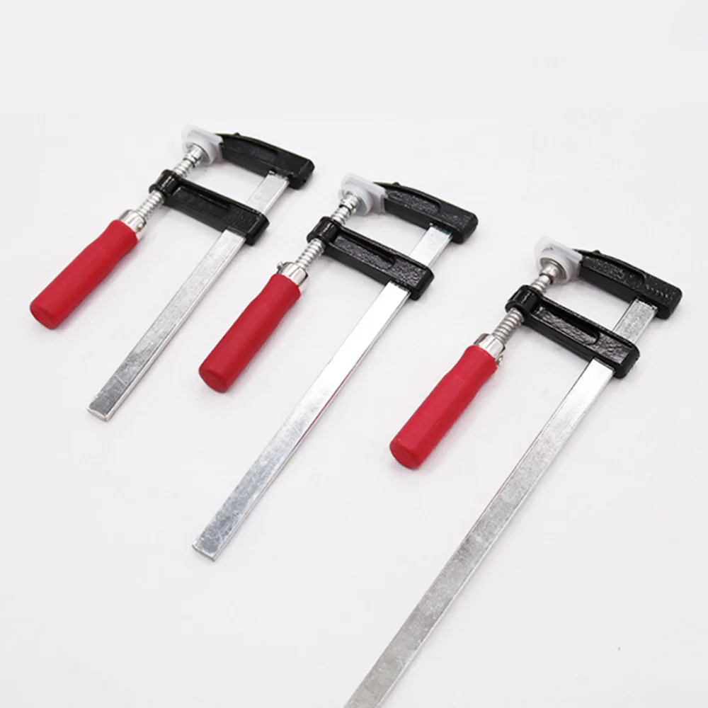 

5 Pcs Heavy-duty Shape Clamps Fast Clips Manual Fixture Mold F-type Tools Screw Ferrule Clamps Woodworking Aceessory for Indus