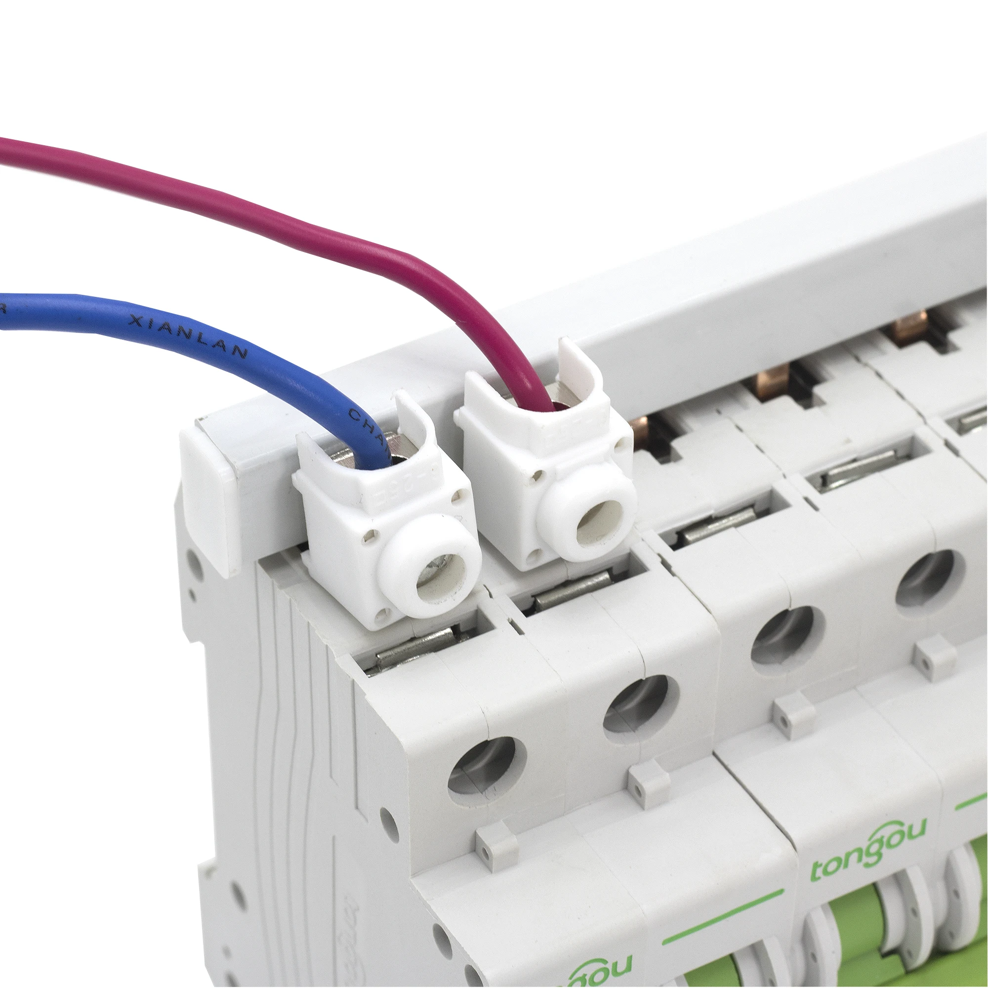 10 шт./лот 25 мм² входящие клеммы для шин автоматический выключатель