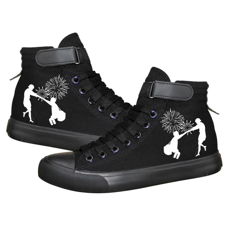 

Unisex Anime Cos I Want to Eat Your Pancreas Casual Canvas Shoes Sneaker Shiga Haruki HOOk&LOOP Flats Duck Shoes Plimsolls