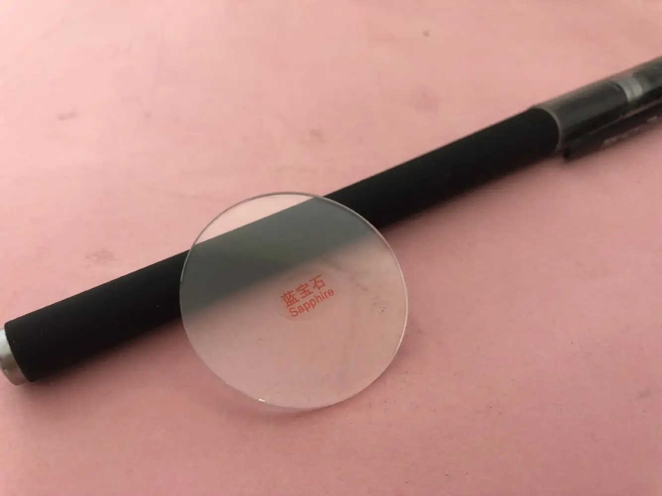 Бесплатная доставка 1 шт. Толщина 2 мм Двойной Купол вогнутый сапфир размером от 28