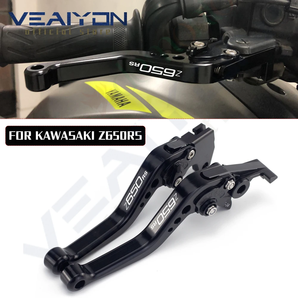 

With Logo Z650RS Adjustable Extendable Foldable Brake Clutch Levers Motorcycle Accessories For KAWASAKI Z650RS Z 650RS Z650 RS