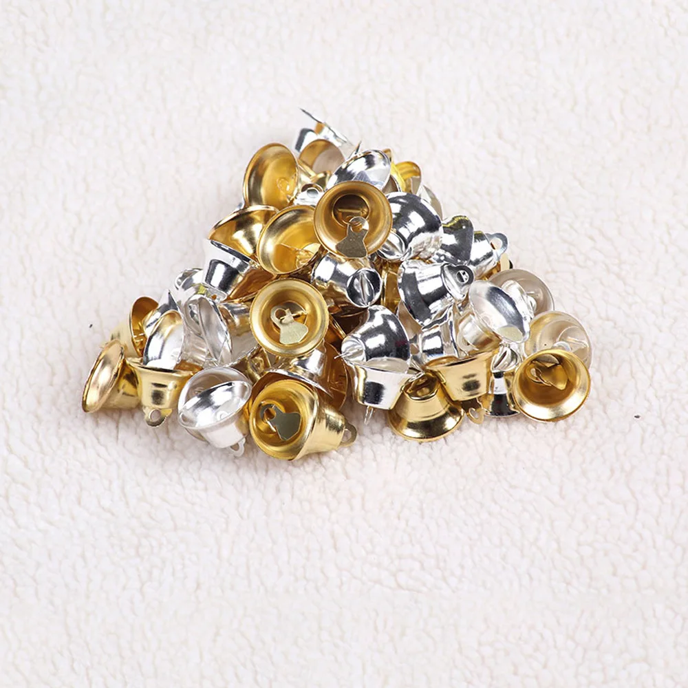 Колокольчик металлический для новогодней елки 1/2 см|Рождественские колокола| |