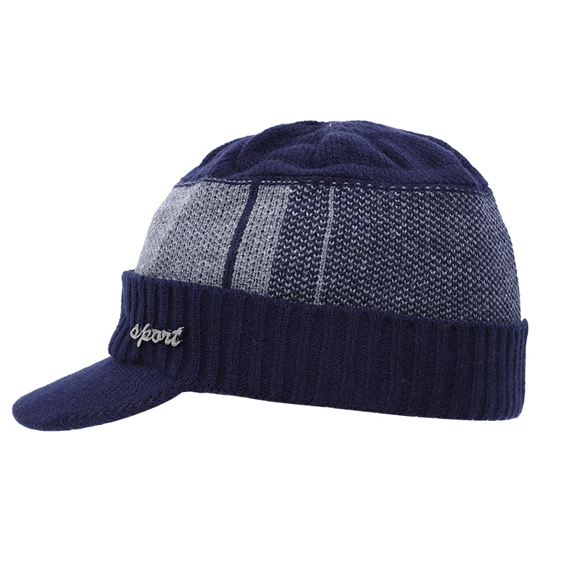 Новинка 2021 зимняя шапка для мужчин и женщин нагрудник уличная теплая вязаная в