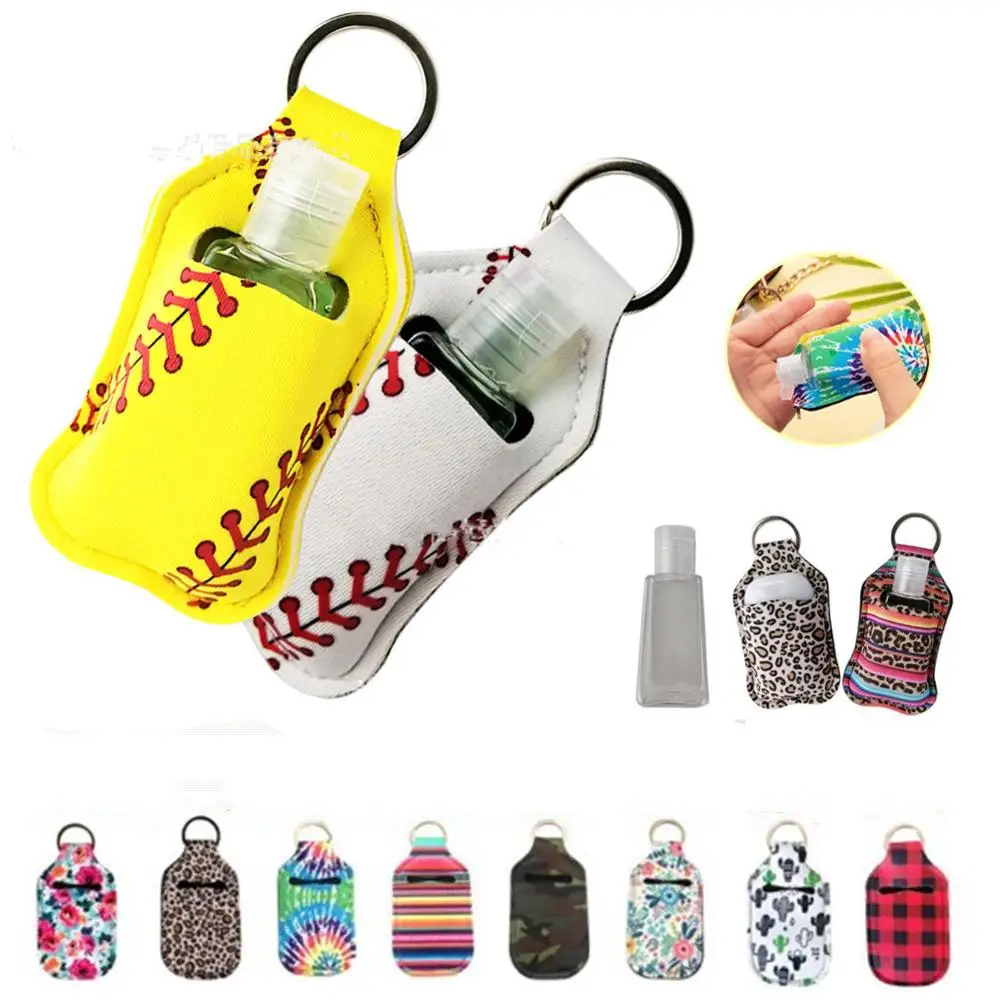 Дезинфицирующее средство для рук дорожный флакон с кожаным чехлом многоразовые