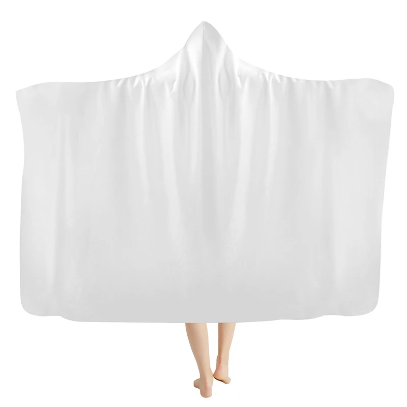 Изготовленные на заказ с капюшоном Одеяло по индивидуальному заказу 3D принтом