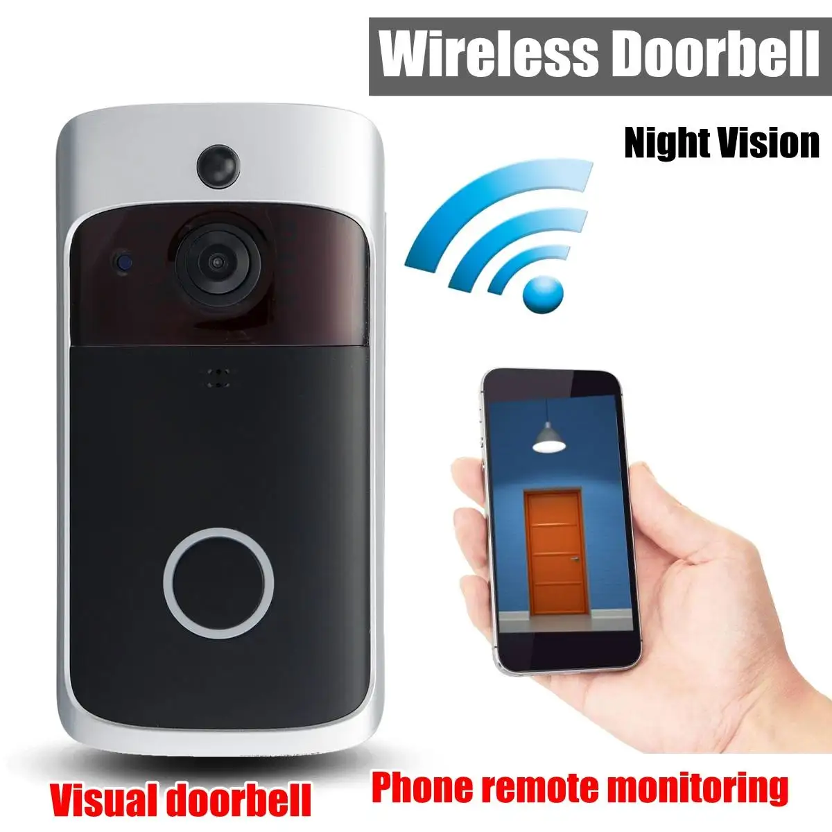 

Smart IP Video Intercom WI-FI Video Door Phone Door Bell WIFI Doorbell Camera For Apartments IR Alarm Wireless Security Camera